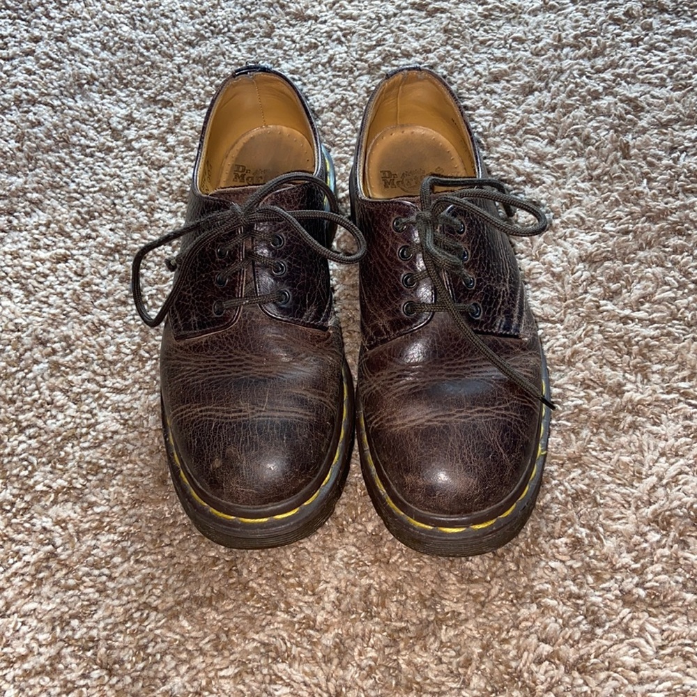Brown Made In England Doc Martens